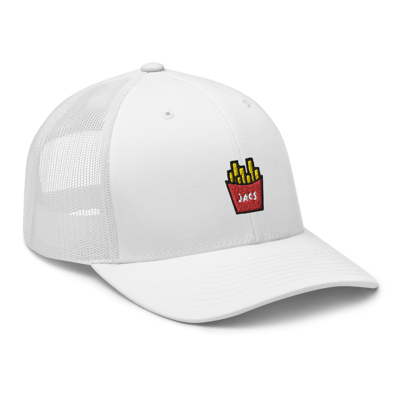 JACS Fries Trucker Cap - Khaki - - Just Another Cap Store
