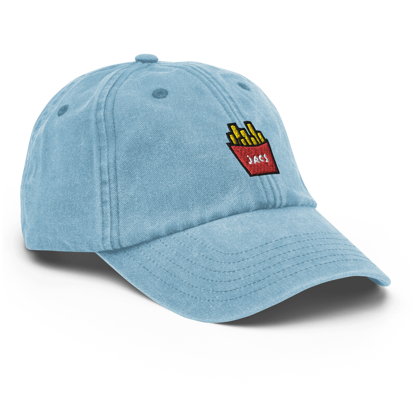 JACS Fries Vintage Hat - Vintage Light Denim - - Just Another Cap Store