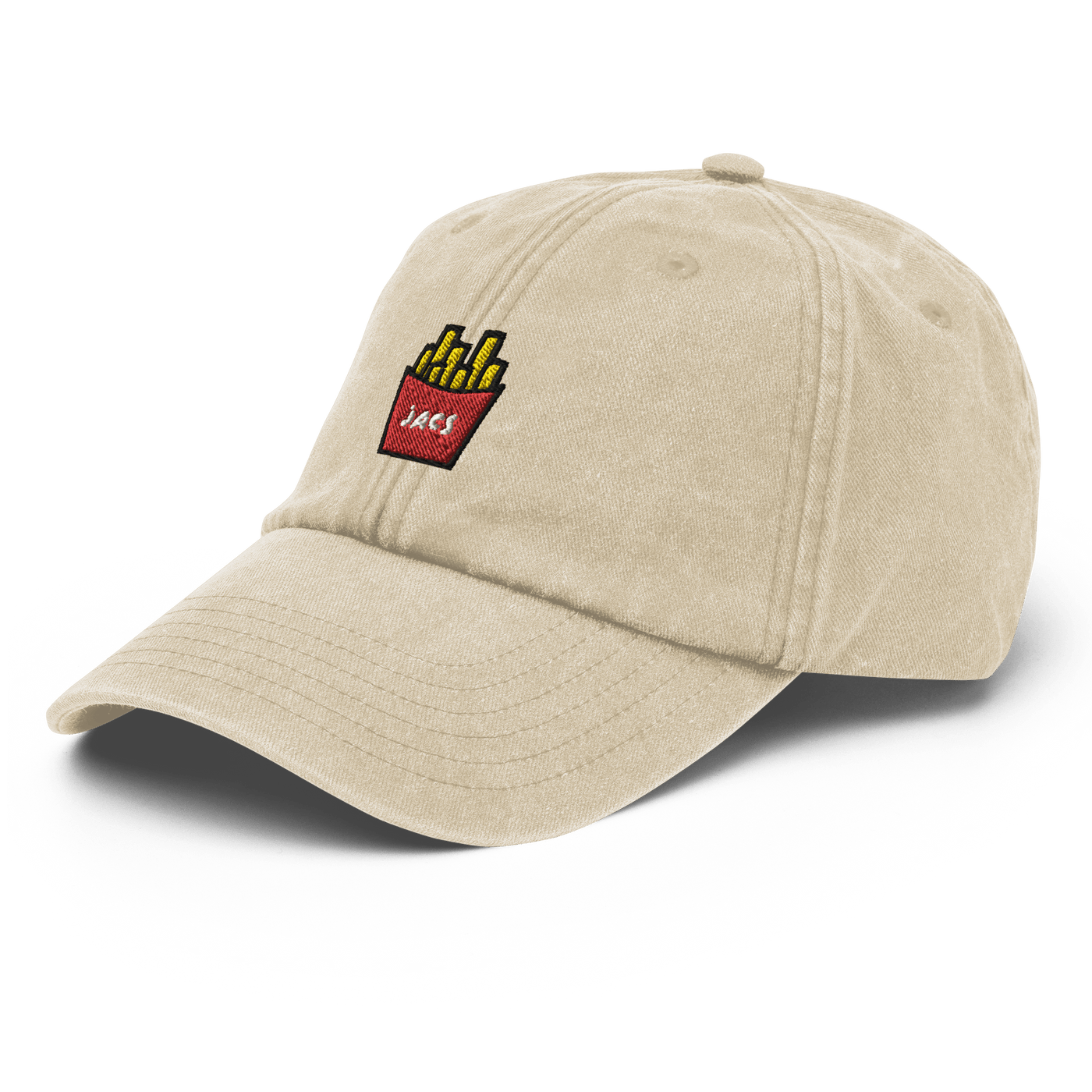 JACS Fries Vintage Hat - Vintage Stone - - Just Another Cap Store
