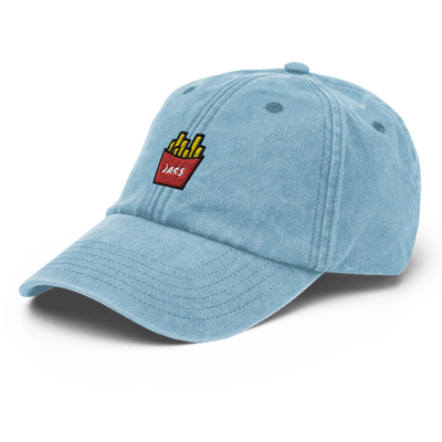 JACS Fries Vintage Hat - Vintage Light Denim - - Just Another Cap Store