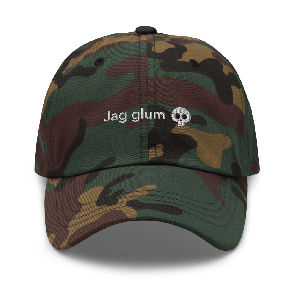 Jag Glum Dad hat - Green Camo - - Just Another Cap Store