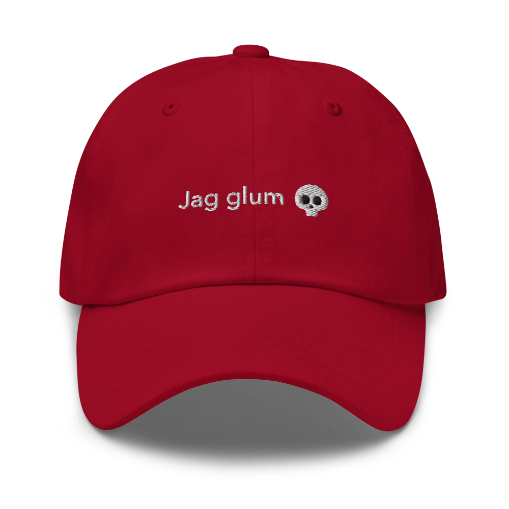 Jag Glum Dad hat - Cranberry - - Just Another Cap Store