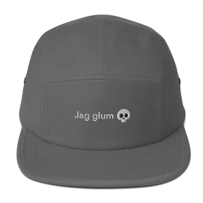 Jag glum Five Panel Hat - Grey - - Just Another Cap Store