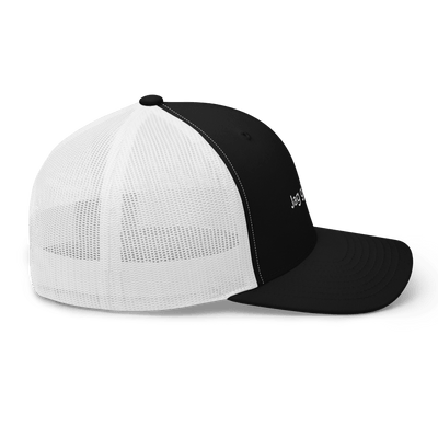 Jag glum Trucker Cap - Black/ White - - Just Another Cap Store