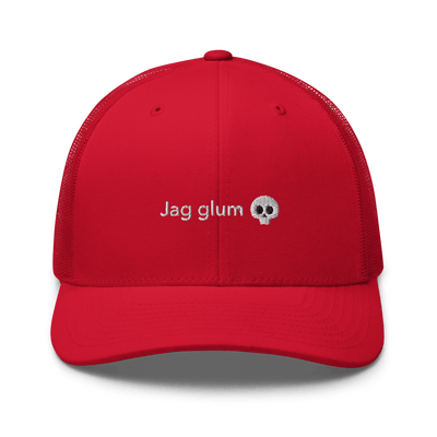 Jag glum Trucker Cap - Red - - Just Another Cap Store