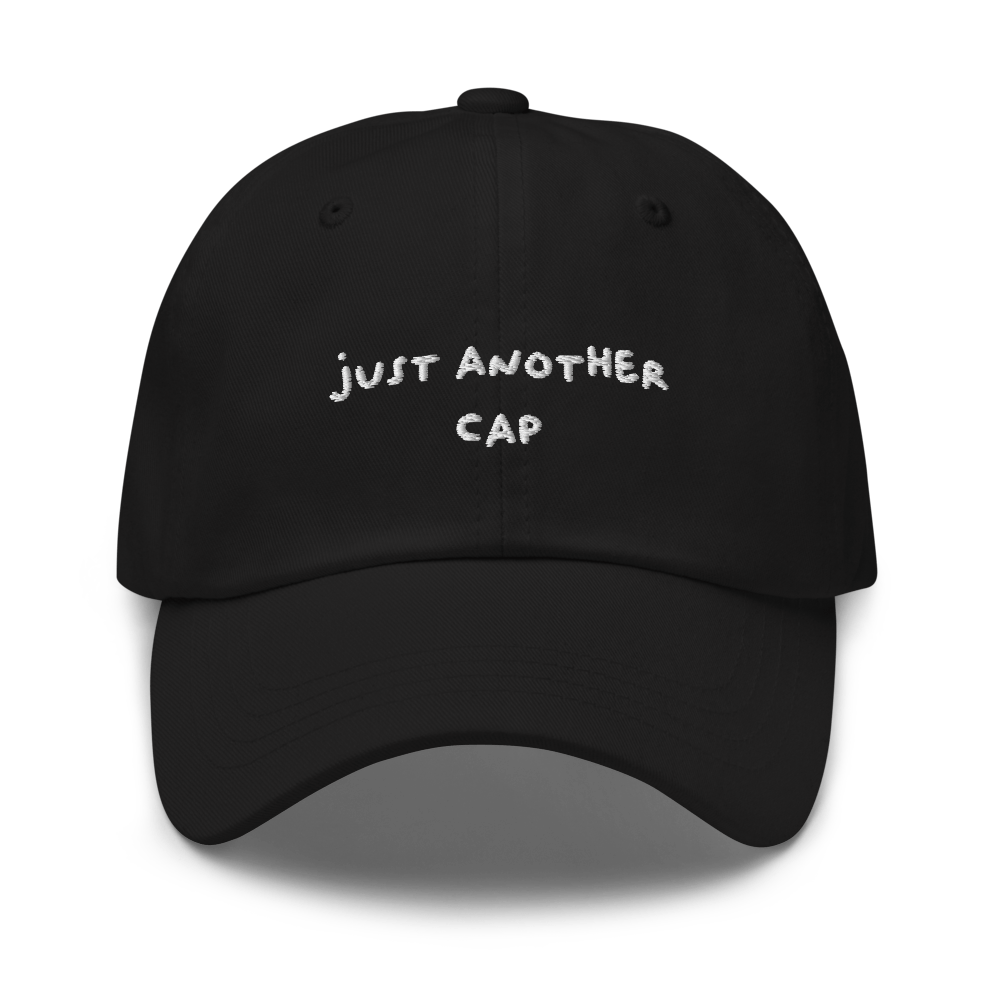 Just Another Dad hat - Black - - Just Another Cap Store