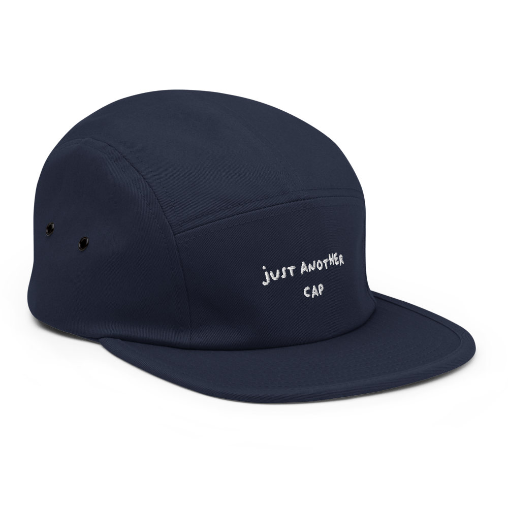Just Another Five Panel Hat - Navy - - Just Another Cap Store