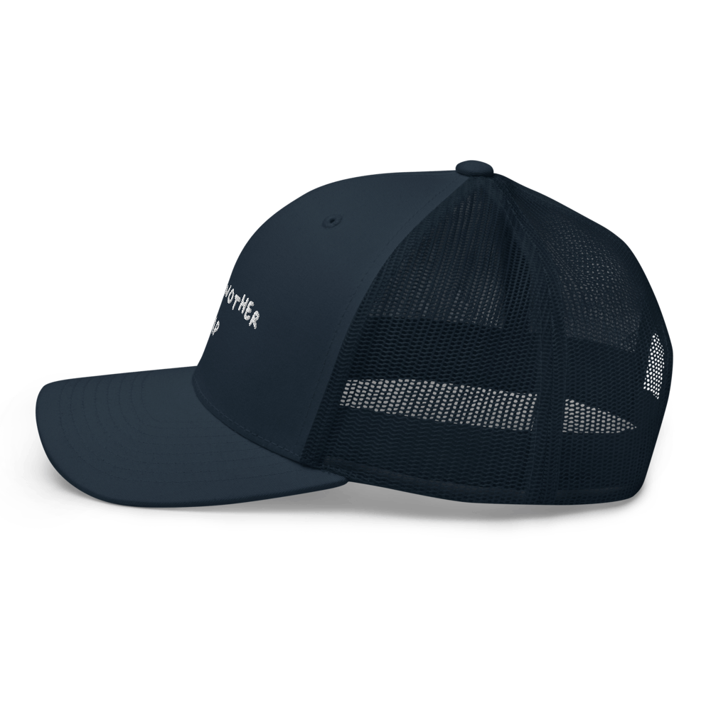 Just Another Trucker Cap - Navy - - Just Another Cap Store