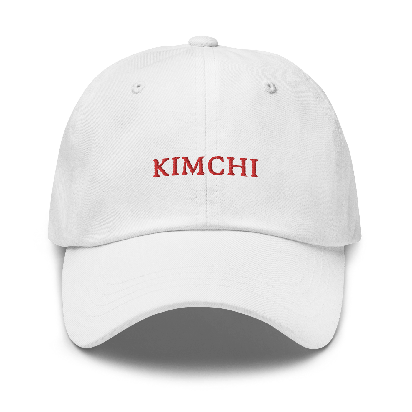 Kimchi Dad hat - White - - Just Another Cap Store