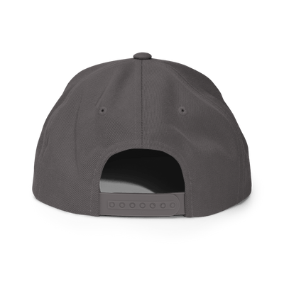 Kimchi Snapback Hat - Dark Grey - - Just Another Cap Store