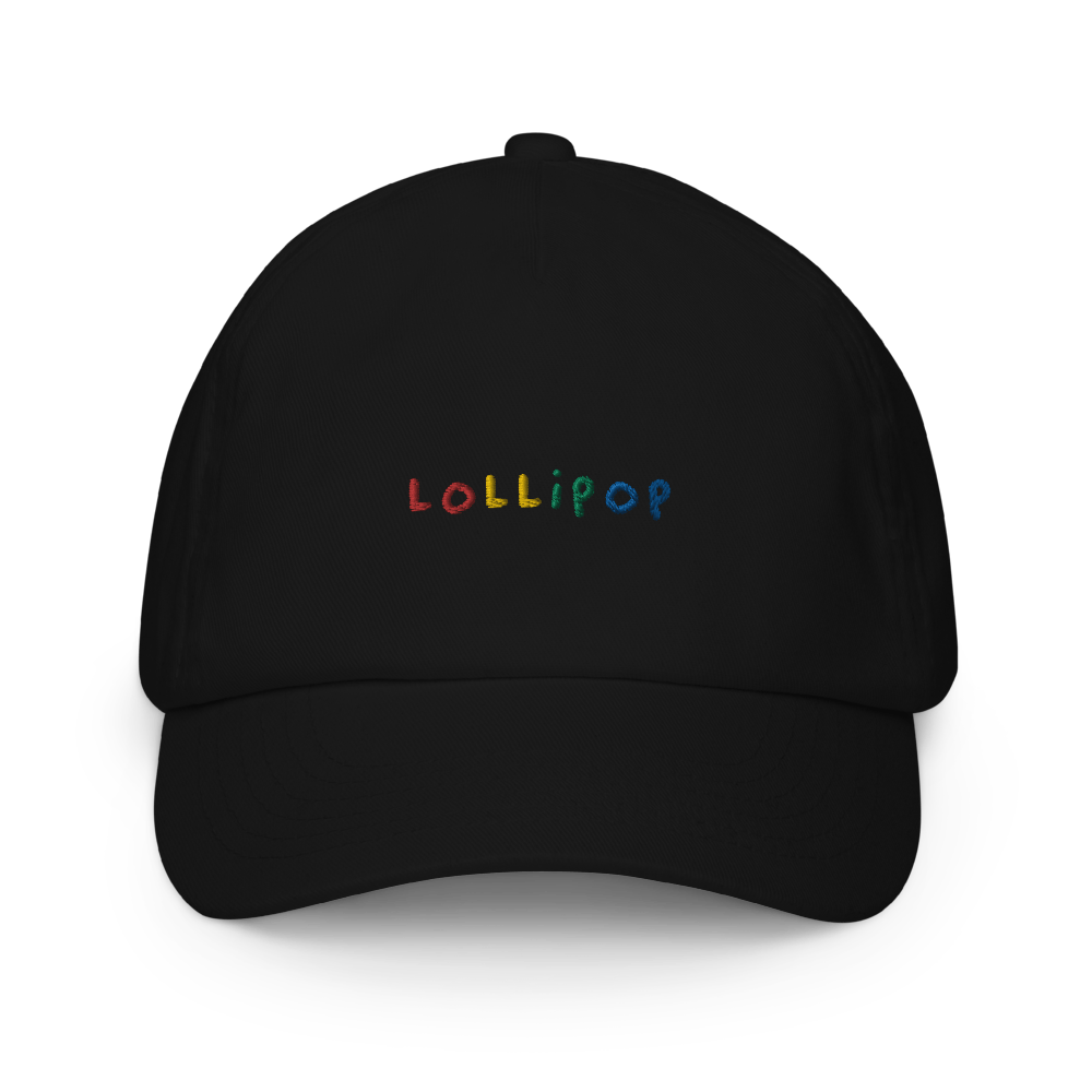 Lollipop Kids cap - Black - - Just Another Cap Store