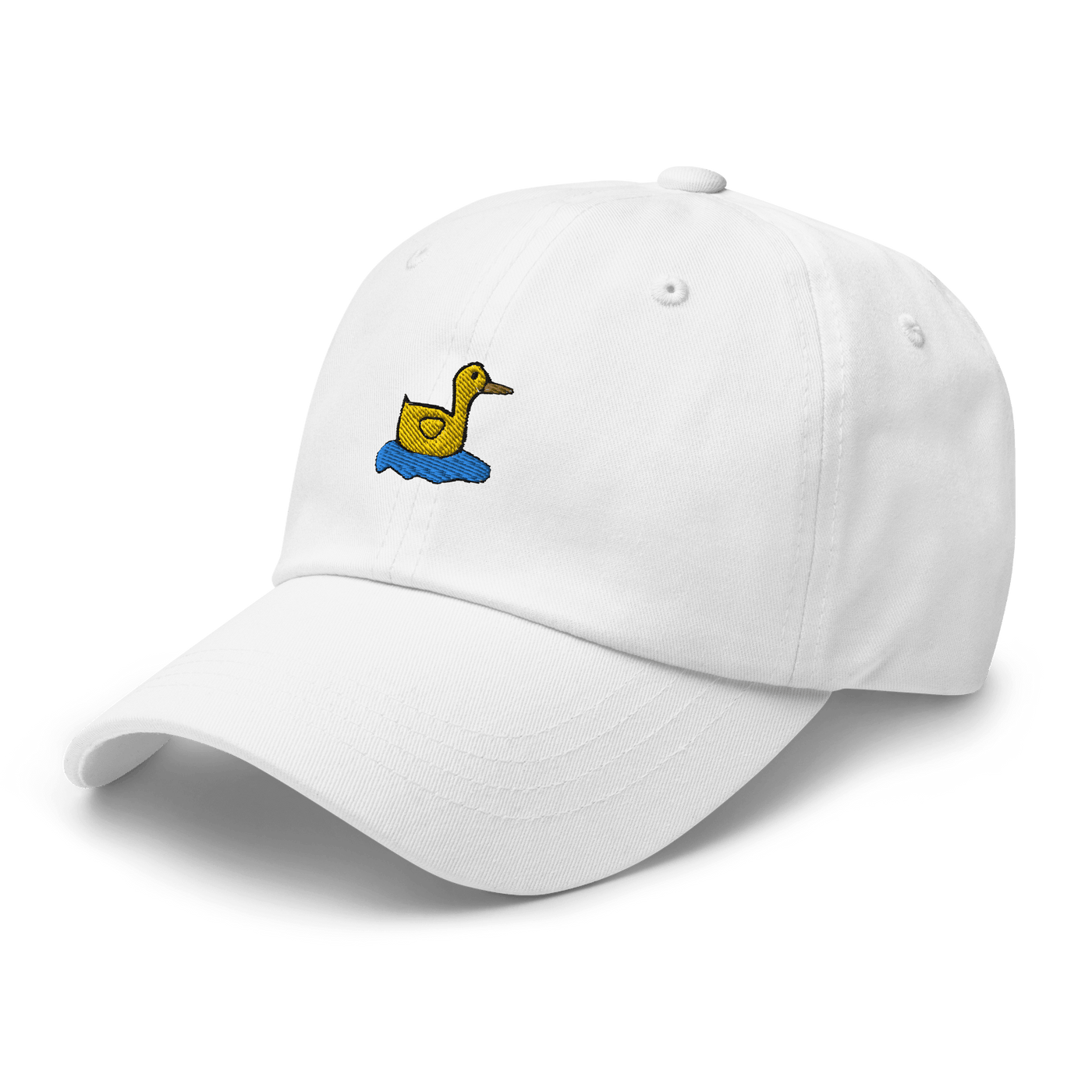 Lonely Duck Dad hat - White - - Just Another Cap Store