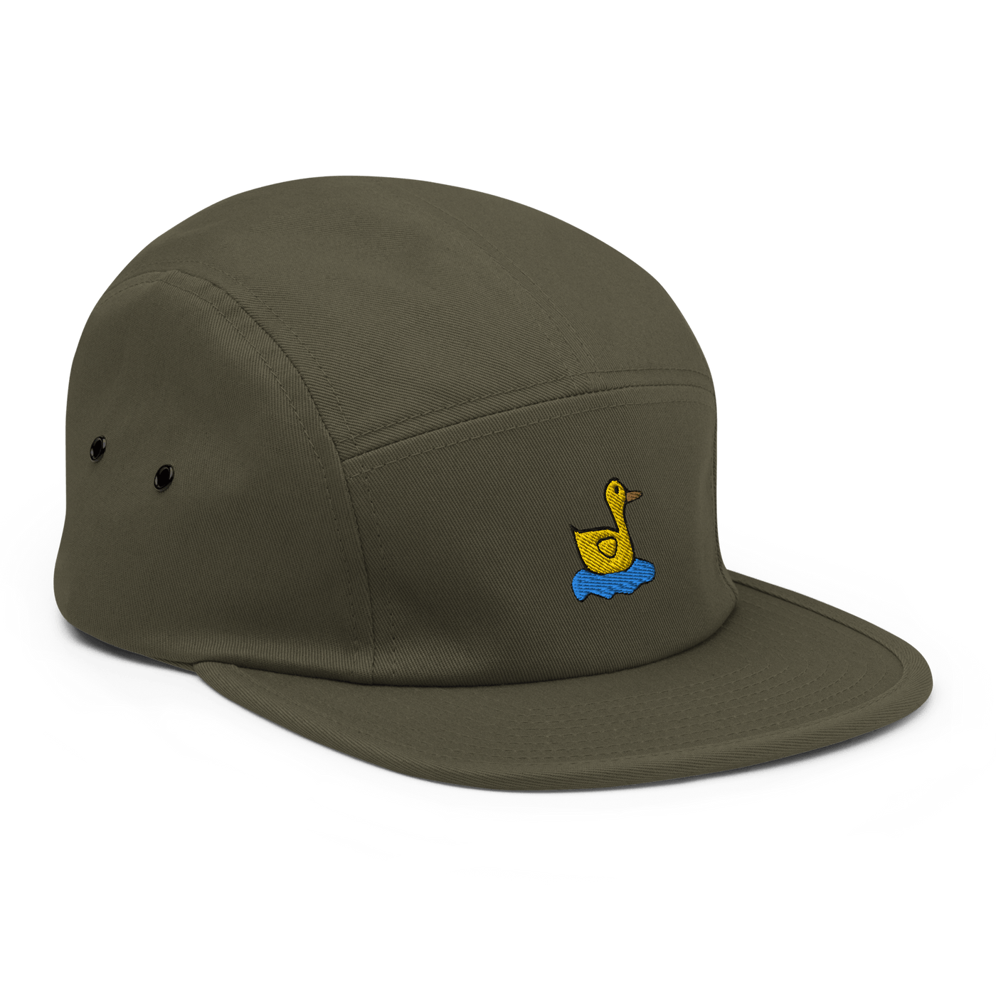 Lonely Duck Five Panel Cap - Olive - - Just Another Cap Store