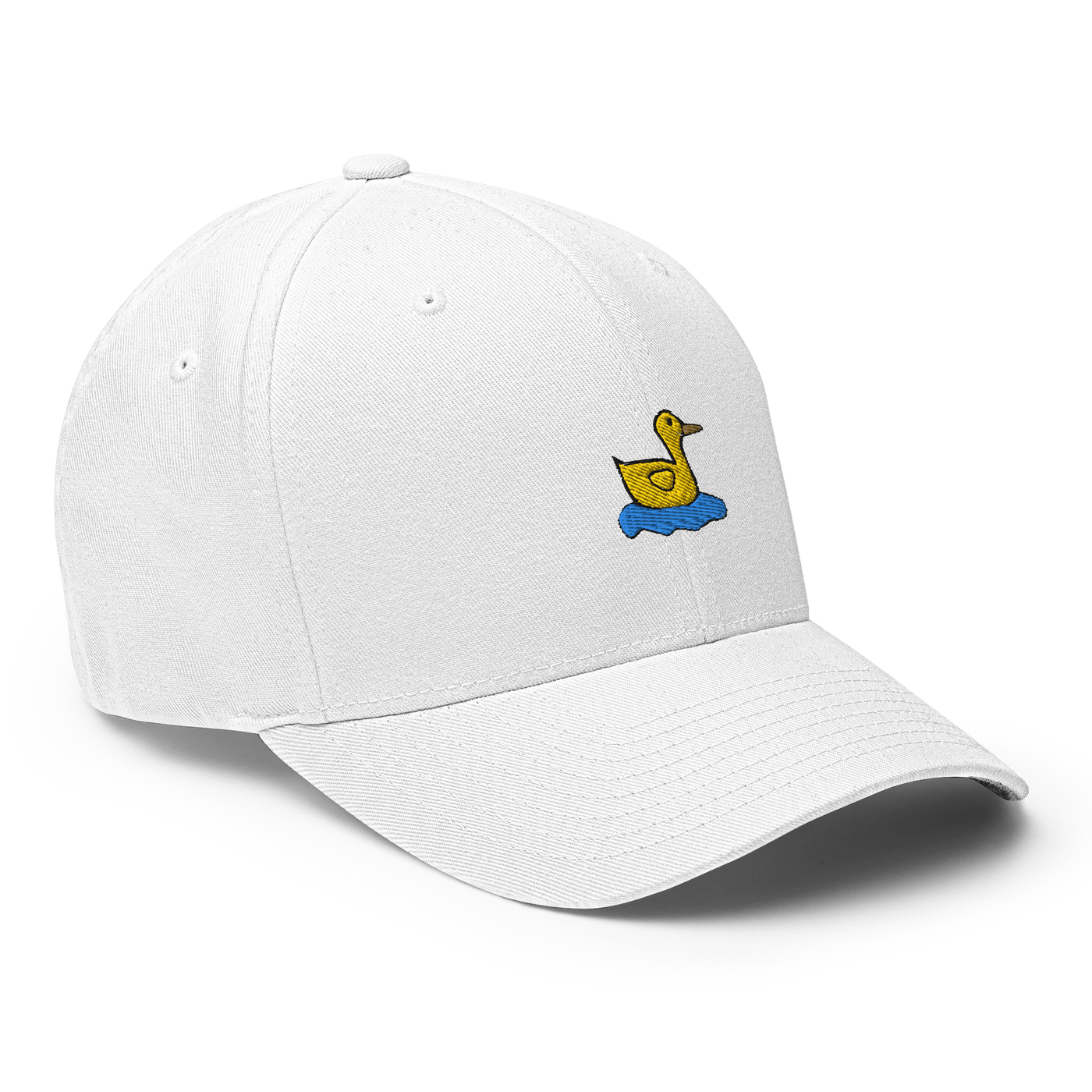 Lonely Duck Flexfit Cap - White - S/M - Just Another Cap Store