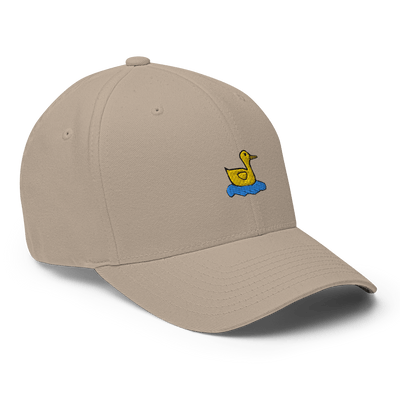 Lonely Duck Flexfit Cap - Khaki - S/M - Just Another Cap Store