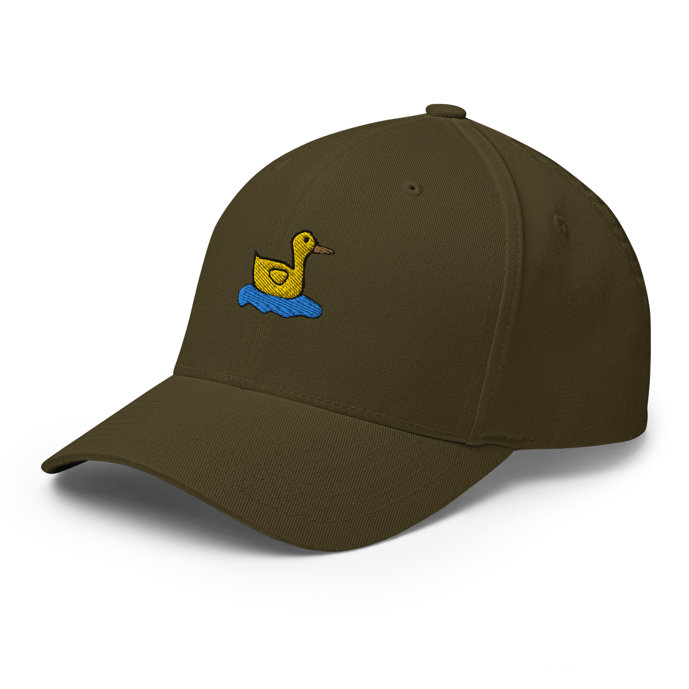 Lonely Duck Flexfit Cap - Olive - S/M - Just Another Cap Store