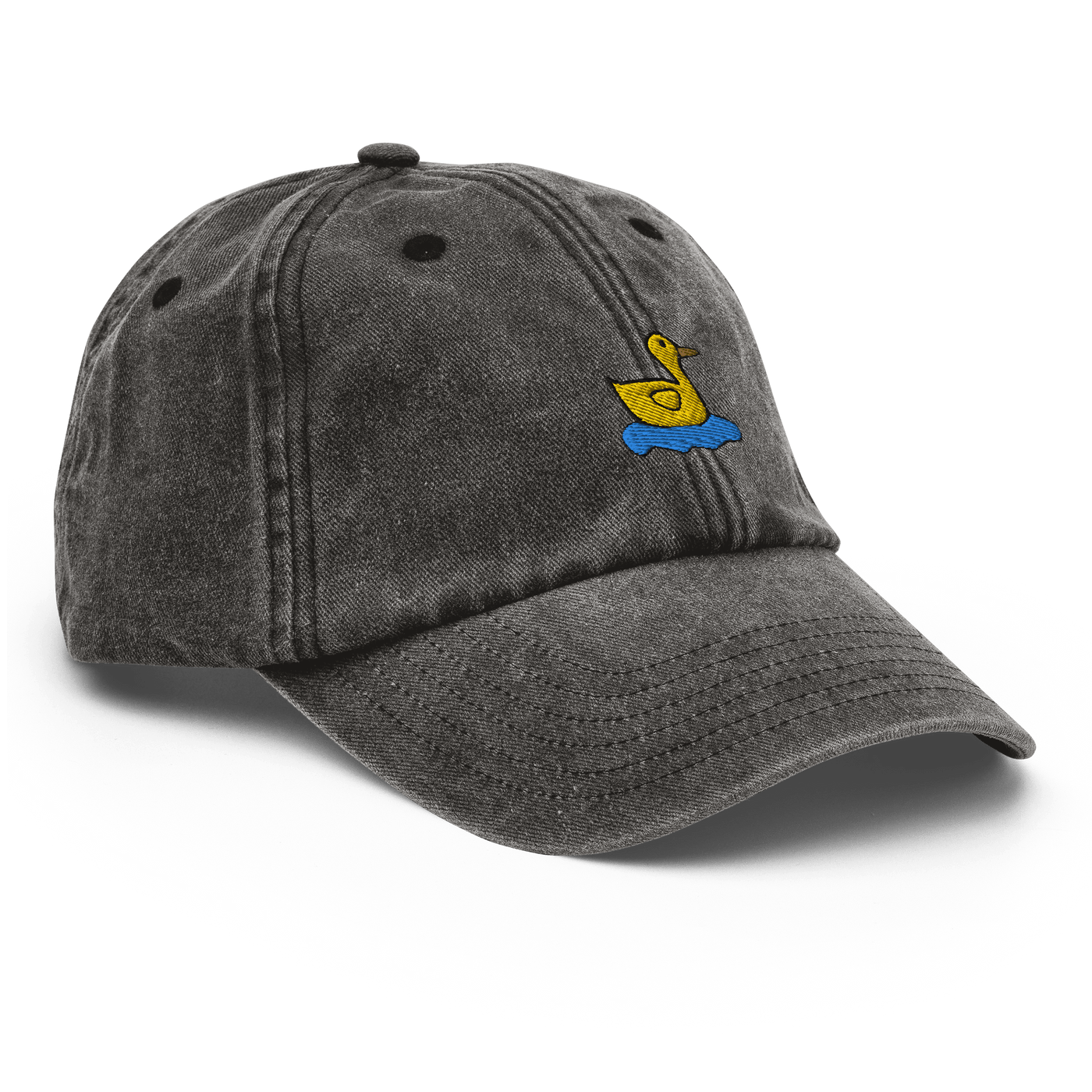 Lonely Duck Vintage Hat - Vintage Black - - Just Another Cap Store