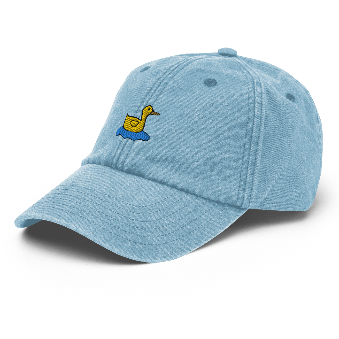 Lonely Duck Vintage Hat - Vintage Light Denim - - Just Another Cap Store