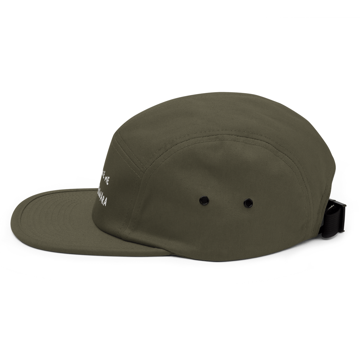 Make me Carbonara Five Panel Hat - Olive - - Just Another Cap Store