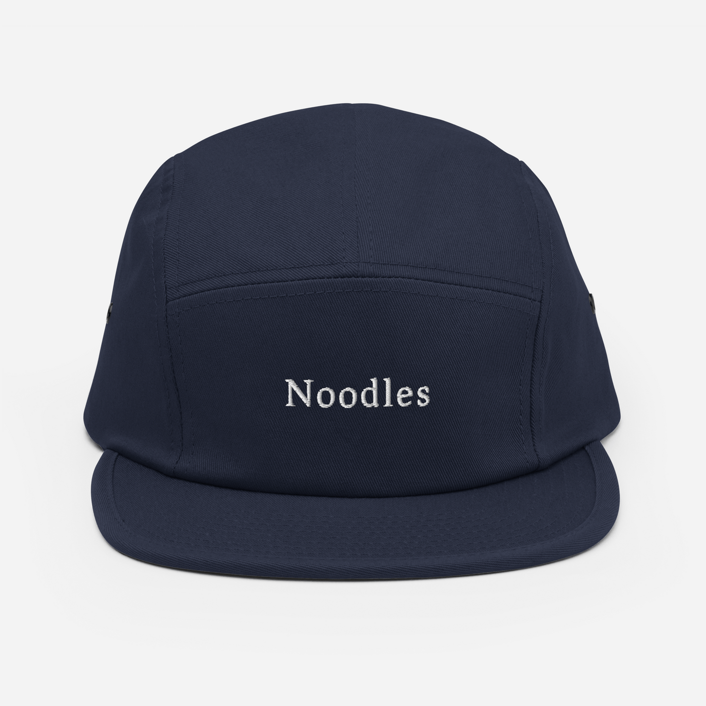 Noodles Five Panel Hat - Navy - - Just Another Cap Store