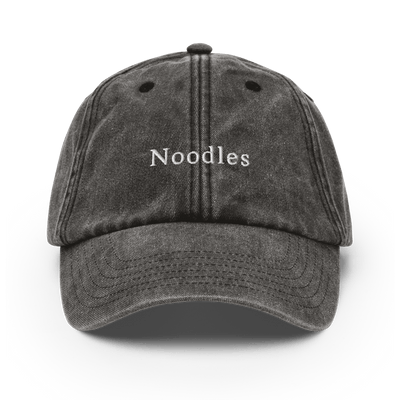 Noodles Vintage Hat - Vintage Black - - Just Another Cap Store