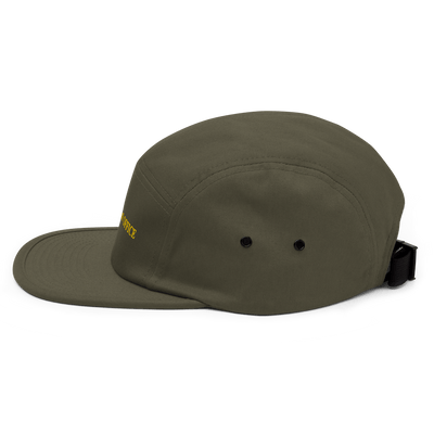 OUT OF OFFICE Five Panel Hat - Olive - - Just Another Cap Store