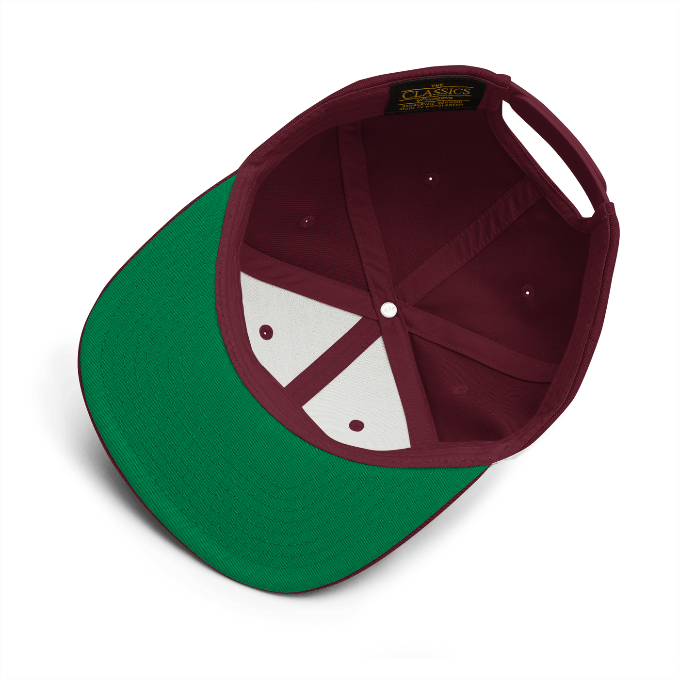 OUT OF OFFICE Snapback - Maroon - - Just Another Cap Store