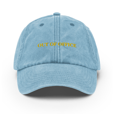 OUT OF OFFICE Vintage Hat - Vintage Light Denim - - Just Another Cap Store