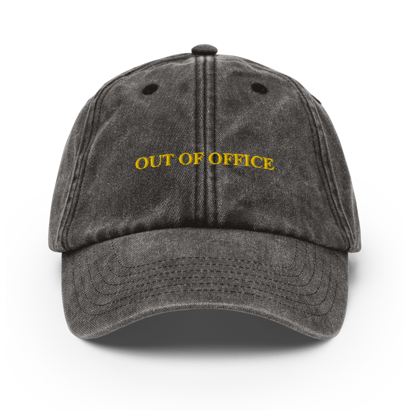 OUT OF OFFICE Vintage Hat - Vintage Black - - Just Another Cap Store