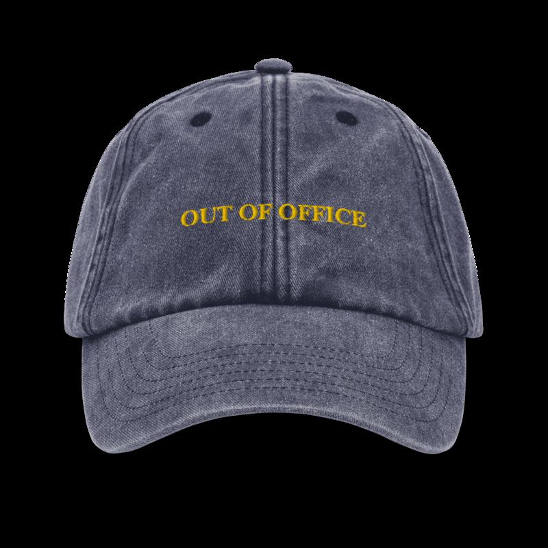 OUT OF OFFICE Vintage Hat - Vintage Denim - Just Another Cap Store