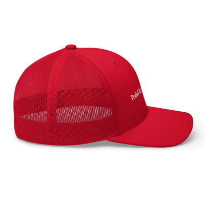 Padel is not a sport. Trucker Cap - Red - - Just Another Cap Store