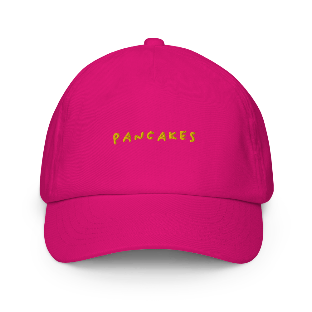 Pancakes Kids cap - Fuchsia - - Just Another Cap Store