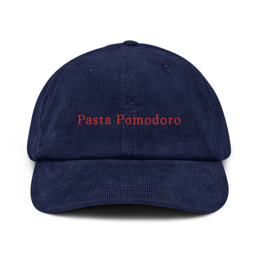 Pasta Pomodoro Corduroy hat - Oxford Navy - - Just Another Cap Store