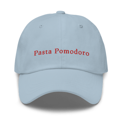 Pasta Pomodoro Dad hat - Light Blue - - Just Another Cap Store