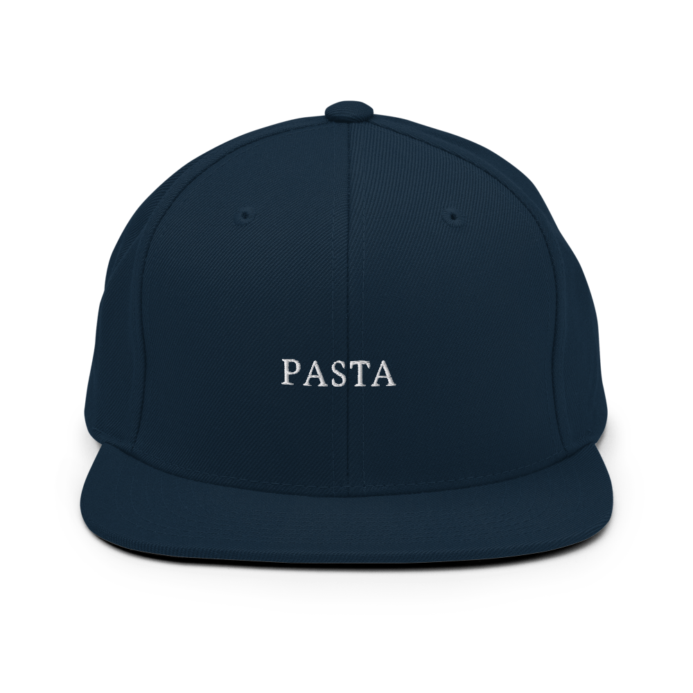 Pasta Snapback - Dark Navy - - Just Another Cap Store