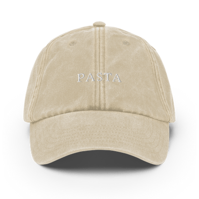 Pasta Vintage Hat - Vintage Stone - - Just Another Cap Store