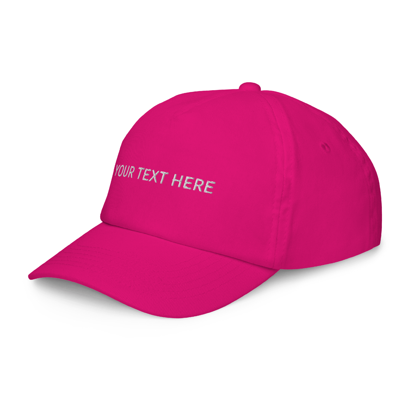 Personalize a Kids cap - Fuchsia - - Just Another Cap Store