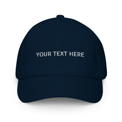 Personalize a Kids cap - Navy - - Just Another Cap Store