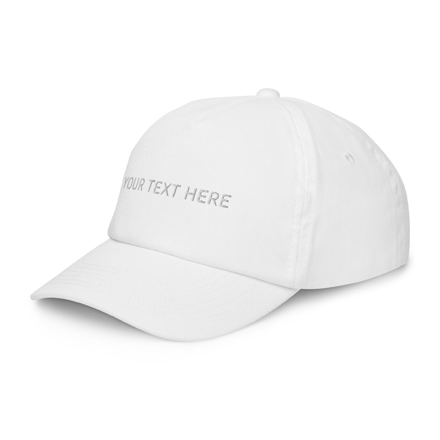 Personalize a Kids cap - White - - Just Another Cap Store