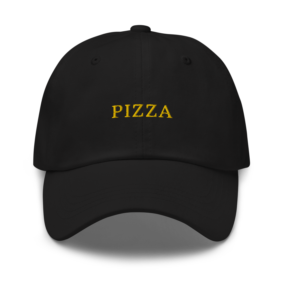 Pizza Dad hat - Black - - Just Another Cap Store