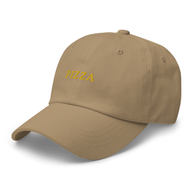 Pizza Dad hat - Khaki - - Just Another Cap Store