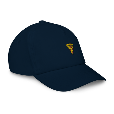 Pizza Icon Kids cap - Navy - - Just Another Cap Store