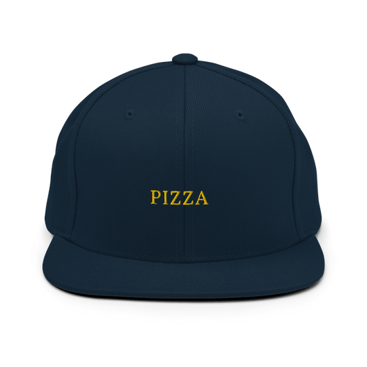 Pizza Snapback - Dark Navy - - Just Another Cap Store