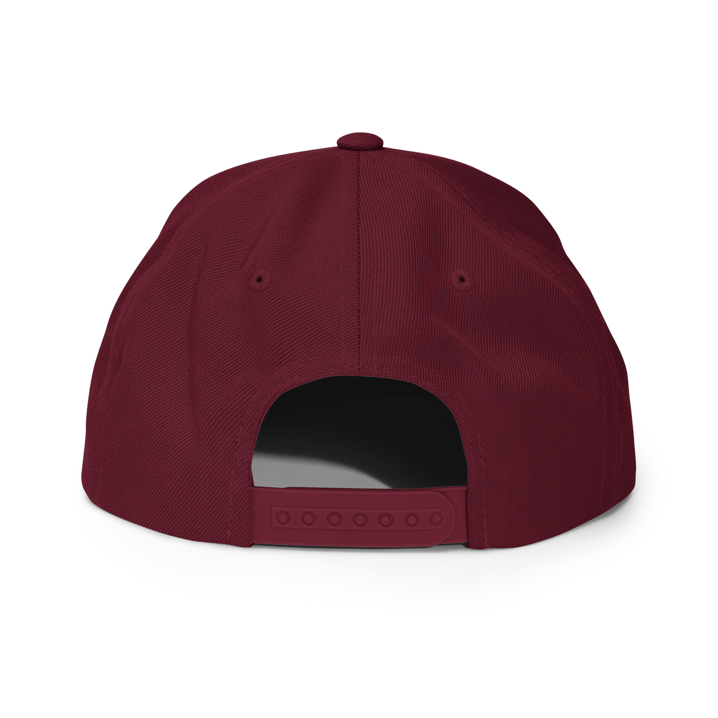 Ramen Bowl Snapback Hat - Maroon - - Just Another Cap Store