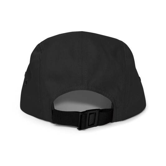Ramen Five Panel Cap - Black - - Just Another Cap Store
