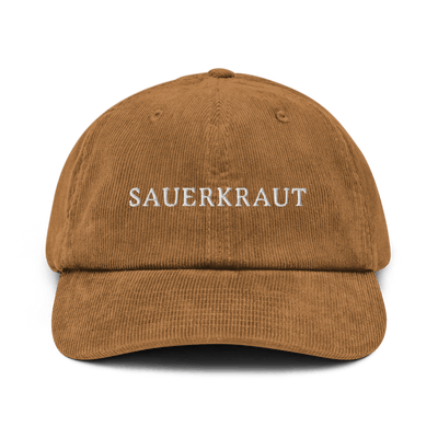 Sauerkraut Corduroy hat - Camel - - Just Another Cap Store