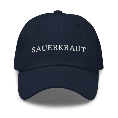 Sauerkraut Dad hat - Navy - - Just Another Cap Store