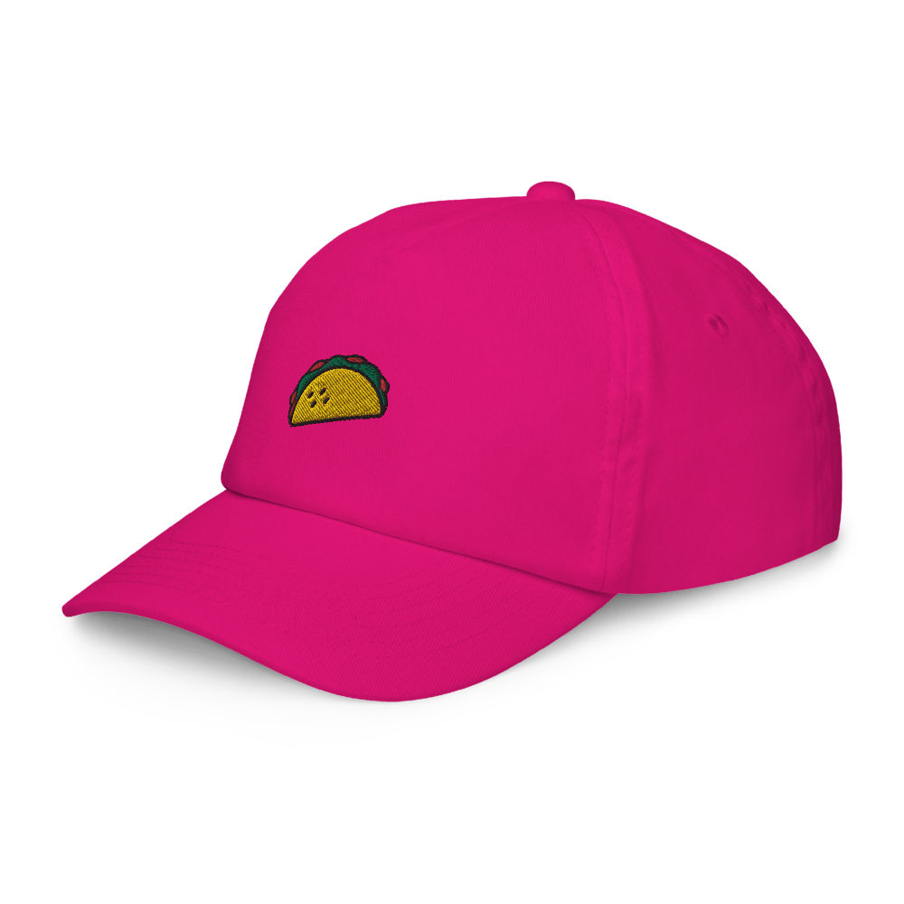 Taco Icon Kids cap - Fuchsia - - Just Another Cap Store