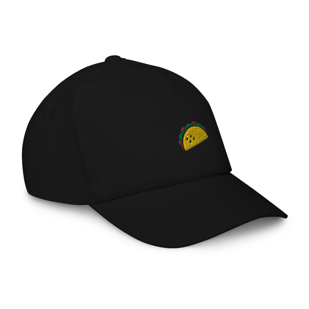 Taco Icon Kids cap - Black - - Just Another Cap Store