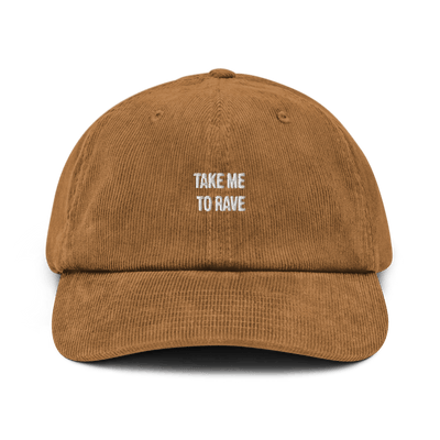 Take me to rave Corduroy hat - Oxford Navy - - Just Another Cap Store